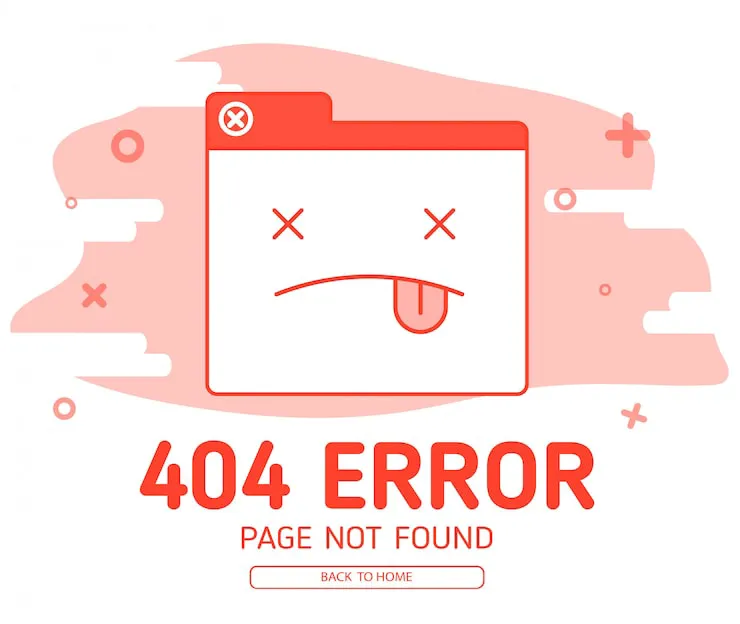 Ícone de pasta triste representando erro 404 se a web de sua pousada parou de funcionar